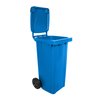 Lar Plastics Rollout Carts, 32 Gal, Blue (BL) RO.32 BL